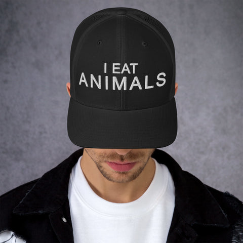 I EAT ANIMALS HAT! (I Eat Animals Cap)