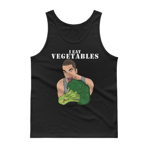 I EAT VEGETABLES TANK